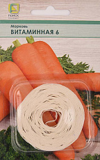 Семена Морковь Витаминная 6 (лента) цв/п 8 м Поиск
