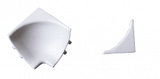Фурнитура к галтели двухсоставной внутренней белая, комплект