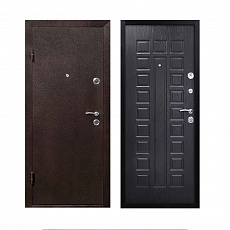 Дверь металлическая Йошкар Венге (860L) Фурнитура внутри