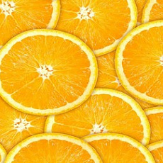 Доска кухонная 17,5х29 см Апельсины