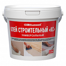 Bitumast Клей строительный КС 1,5 кг (12шт/уп)