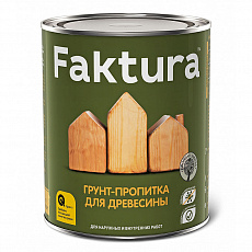 FAKTURA Грунт-пропитка для древесины, 0,7 л (6шт/уп)